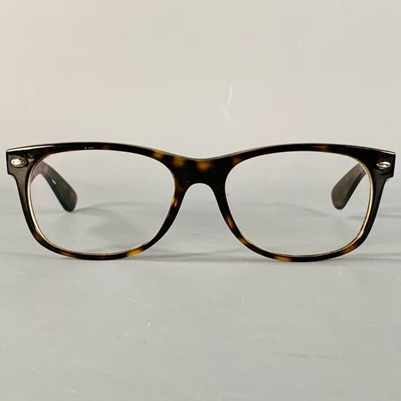 RAY-BAN New Wayfarer Brown Tortoiseshell Acetate Eyewear Frames - Picture 1 of 7